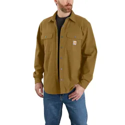 
                  CARHARTT Koszula JAC Canvas Fleece-Lined Oak brązowa rozmiar L 105419.B33.S006